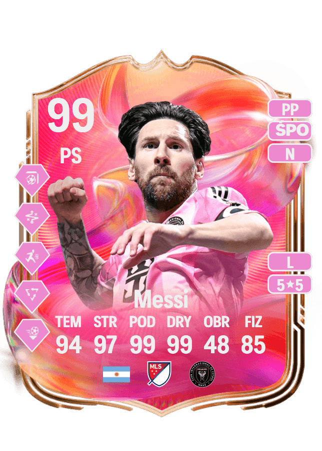Lionel Messi card