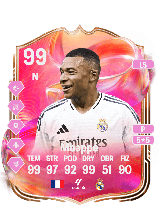 Kylian Mbappé card