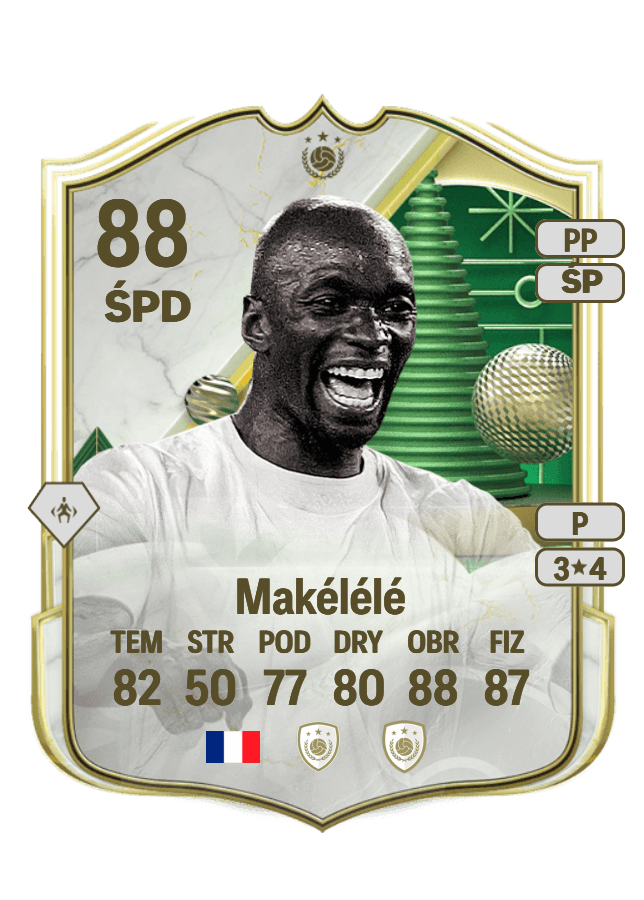 Claude Makélélé card