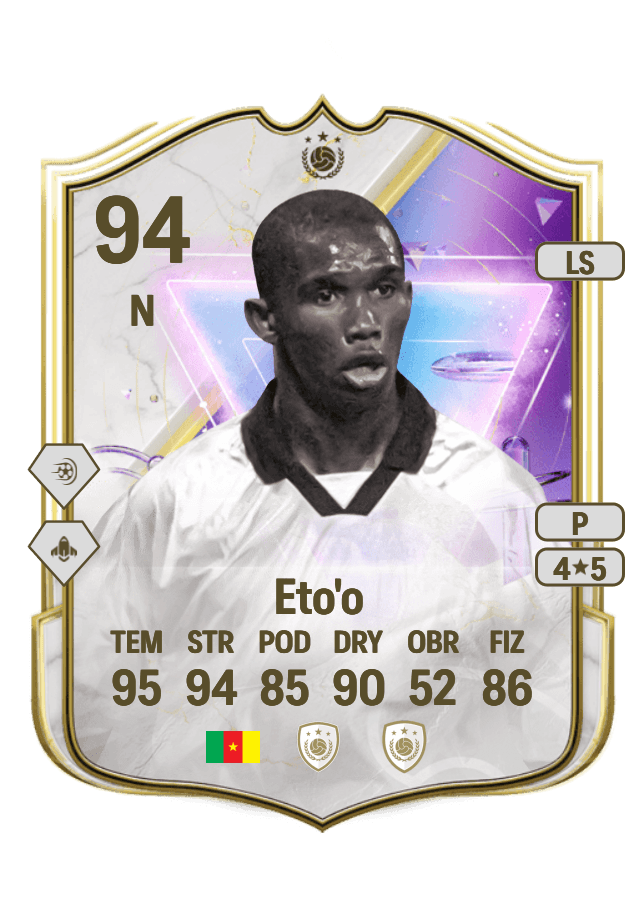 Samuel Eto'o card