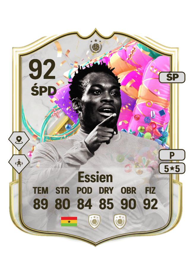 Michaël Essien card
