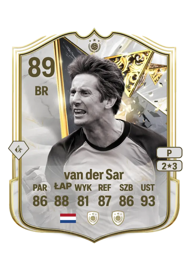 Edwin van der Sar card