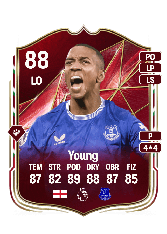 Ashley Young card