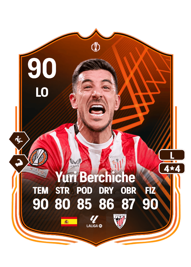 Yuri Berchiche card
