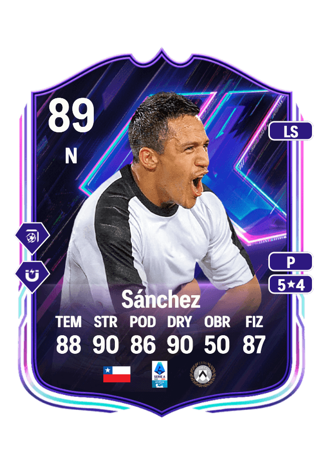 Alexis Sánchez card