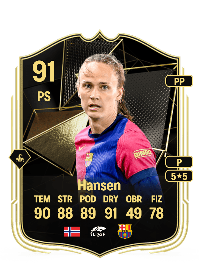 Caroline Graham Hansen card