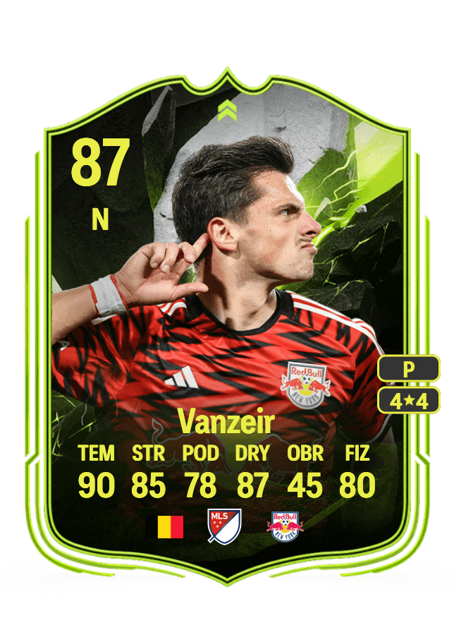 Dante Vanzeir card