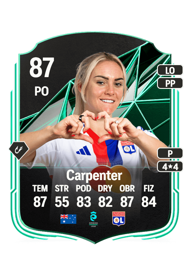Ellie Carpenter card