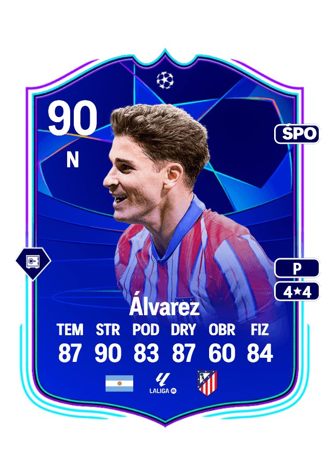 Julián Álvarez card
