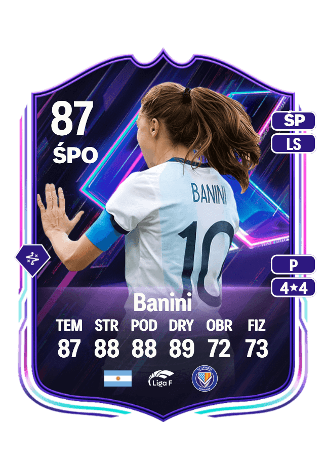 Estefanía Banini card