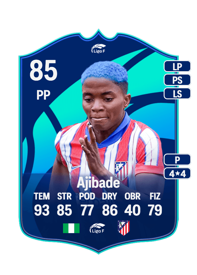 Rasheedat Ajibade card