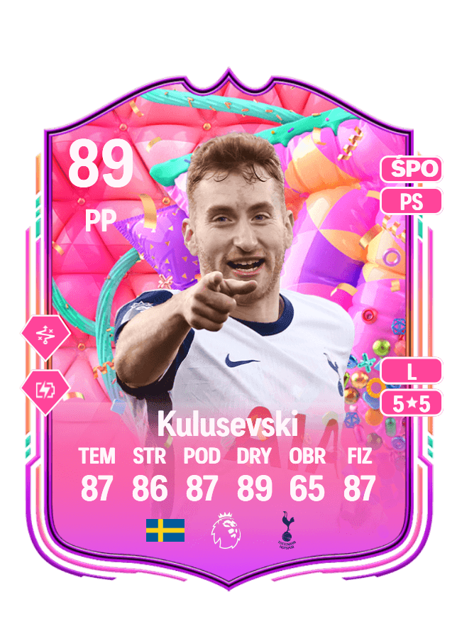 Dejan Kulusevski card