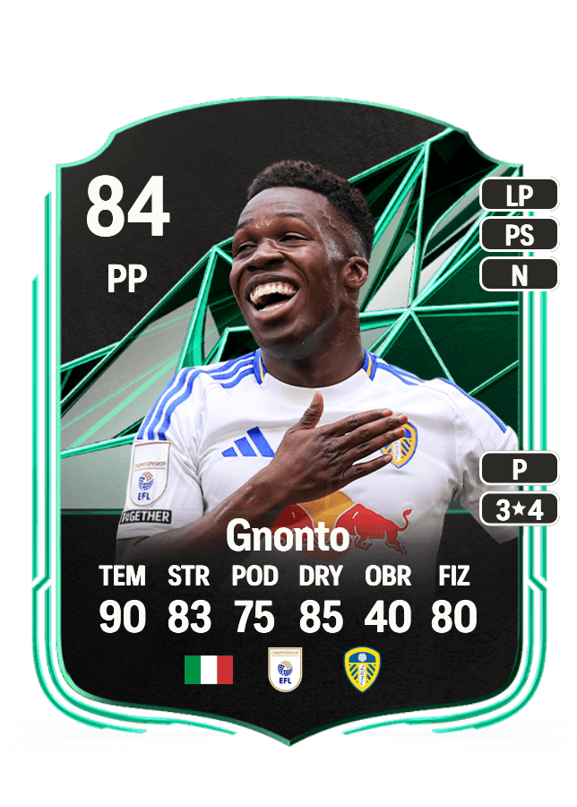 Wilfried Gnonto card
