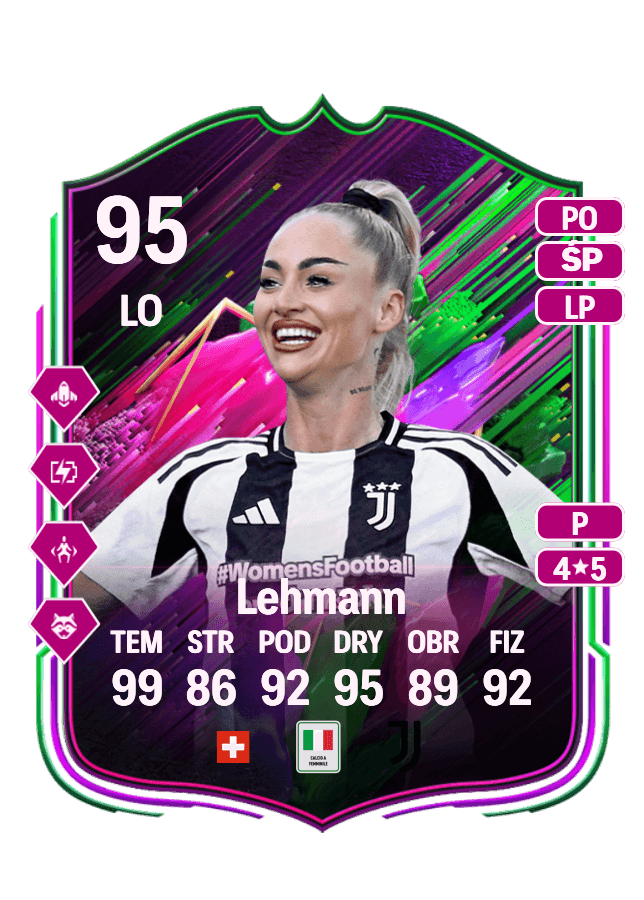 Alisha Lehmann card