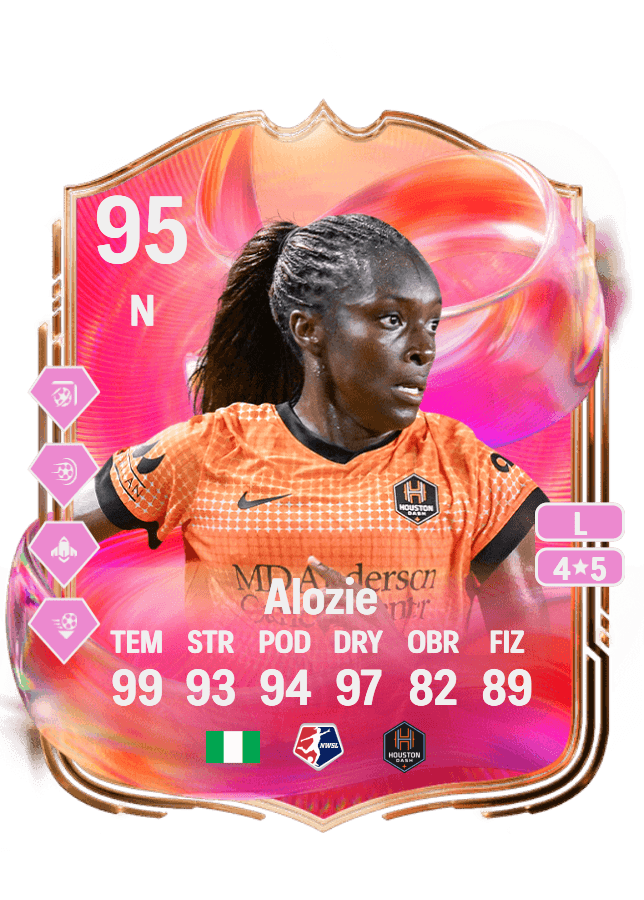 Michelle Alozie card