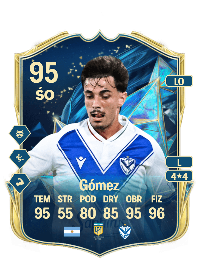 Valentín Gómez card