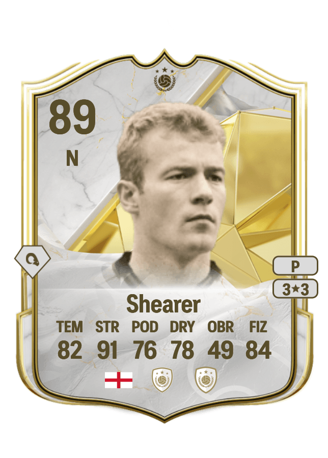 Alan Shearer card