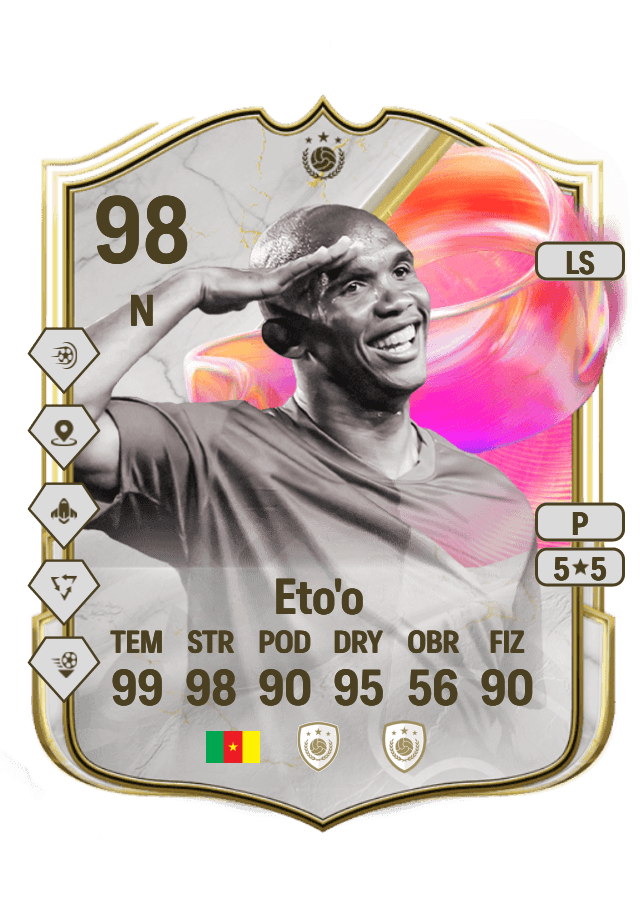 Samuel Eto'o card