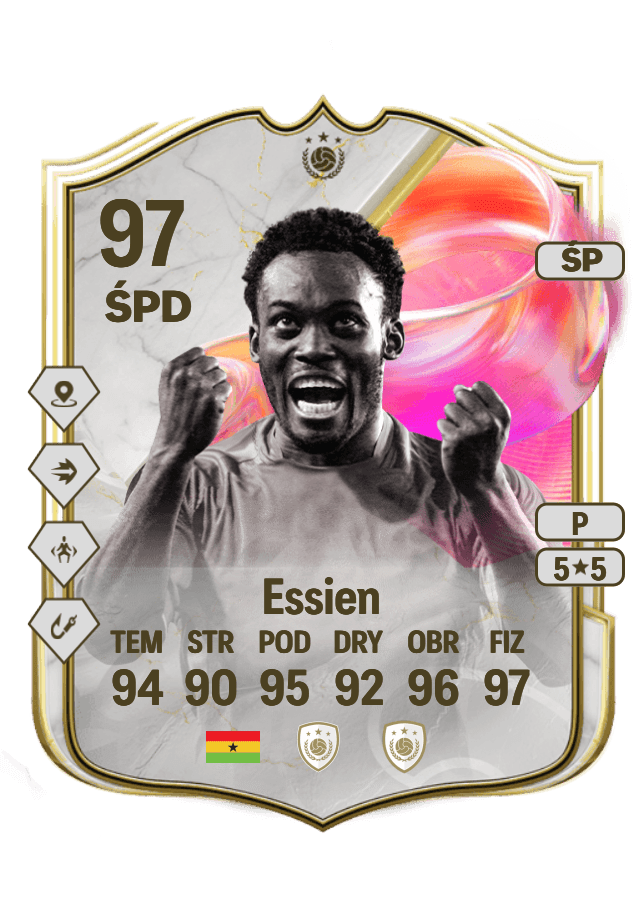 Michaël Essien card