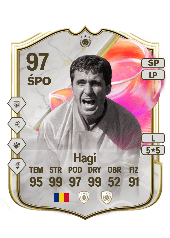 Gheorghe Hagi card