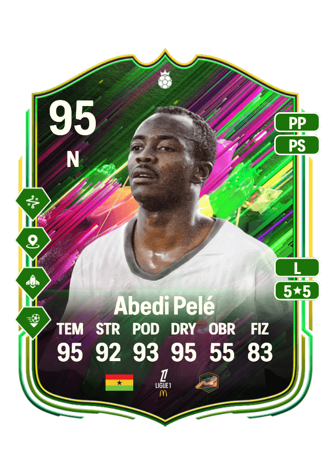 Abedi Pelé card
