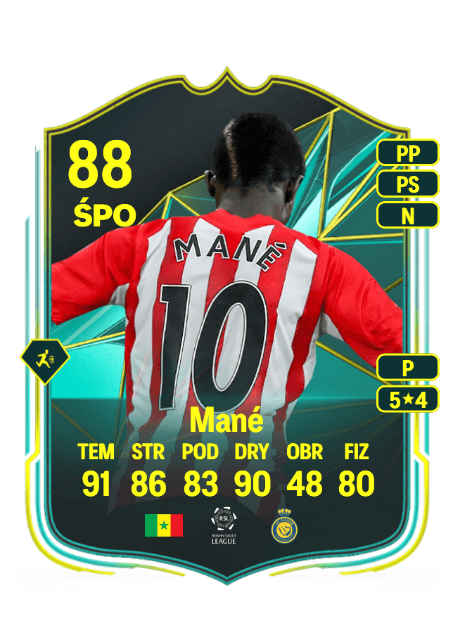 Sadio Mané card
