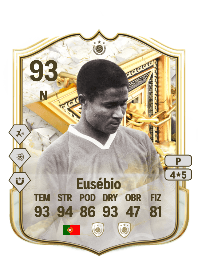 Eusébio card