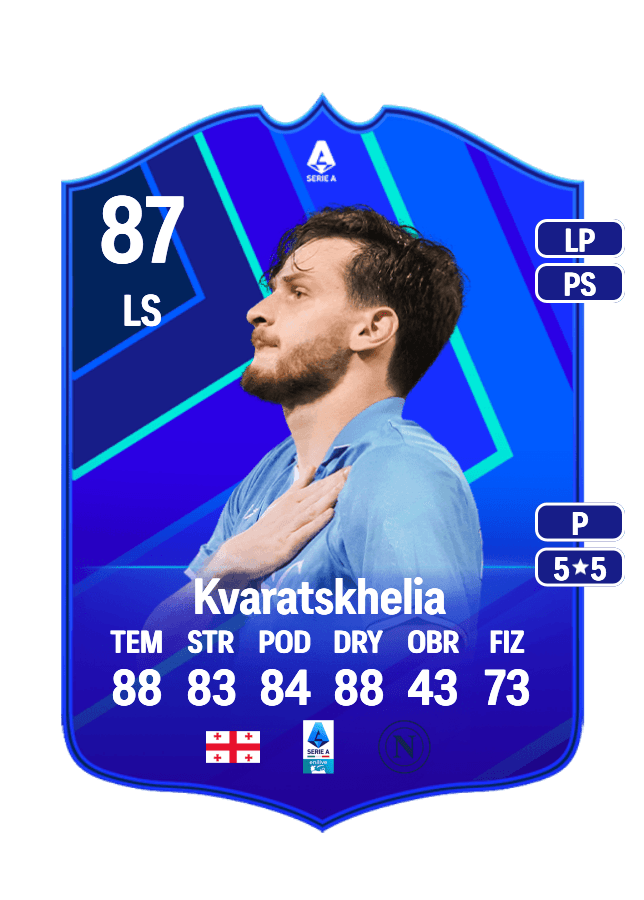 Khvicha Kvaratskhelia card