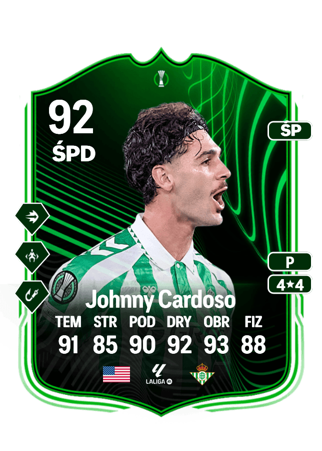 Johnny Cardoso card
