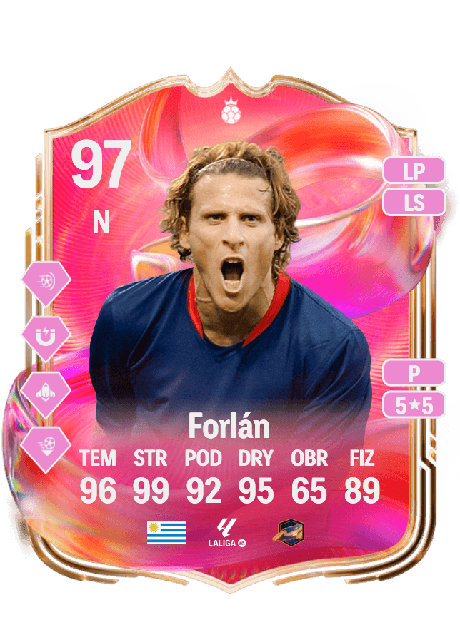 Diego Forlán card
