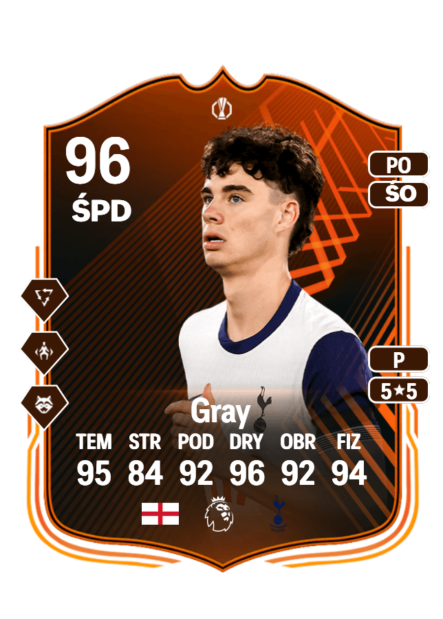 Archie Gray card