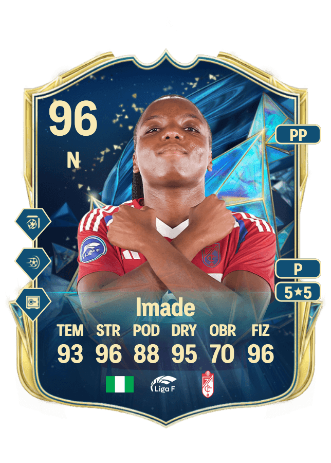 Edna Imade card