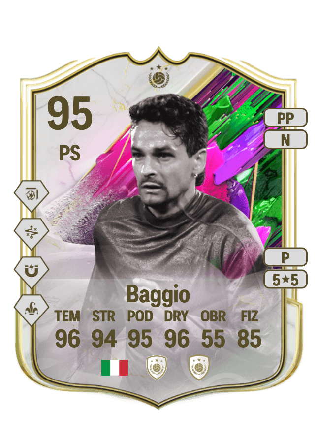Roberto Baggio card