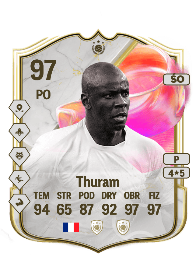 Lilian Thuram card