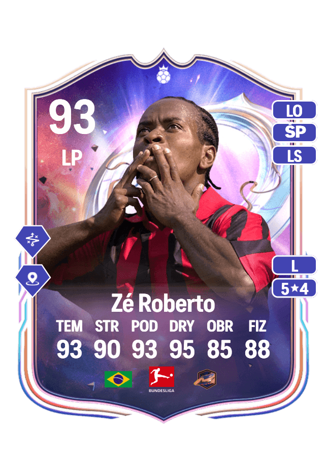 Zé Roberto card