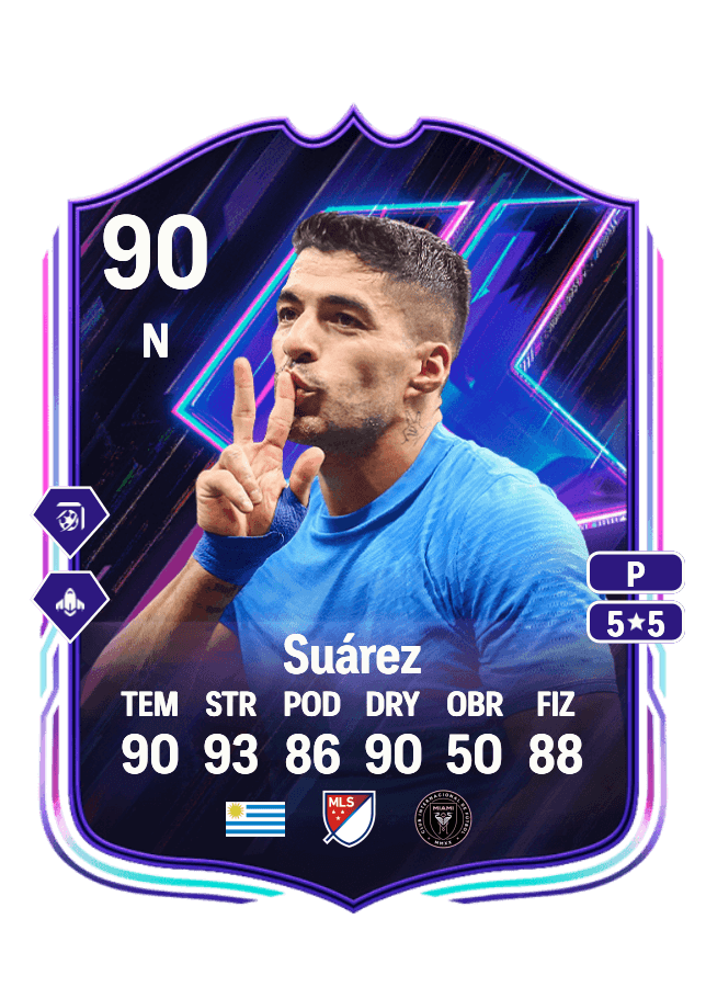 Luis Suárez card