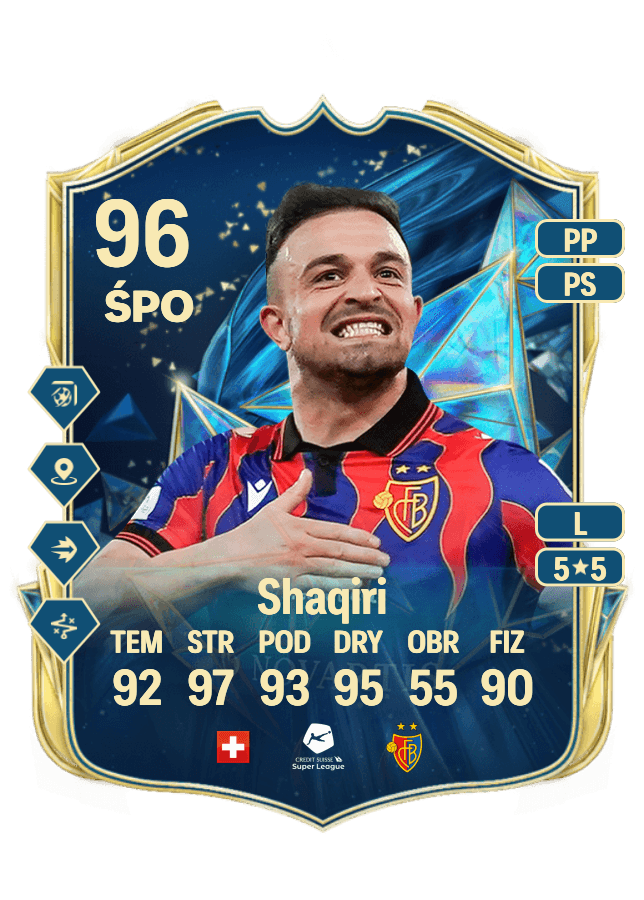 Xherdan Shaqiri card