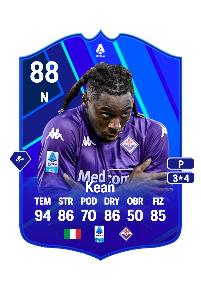 Moise Kean card