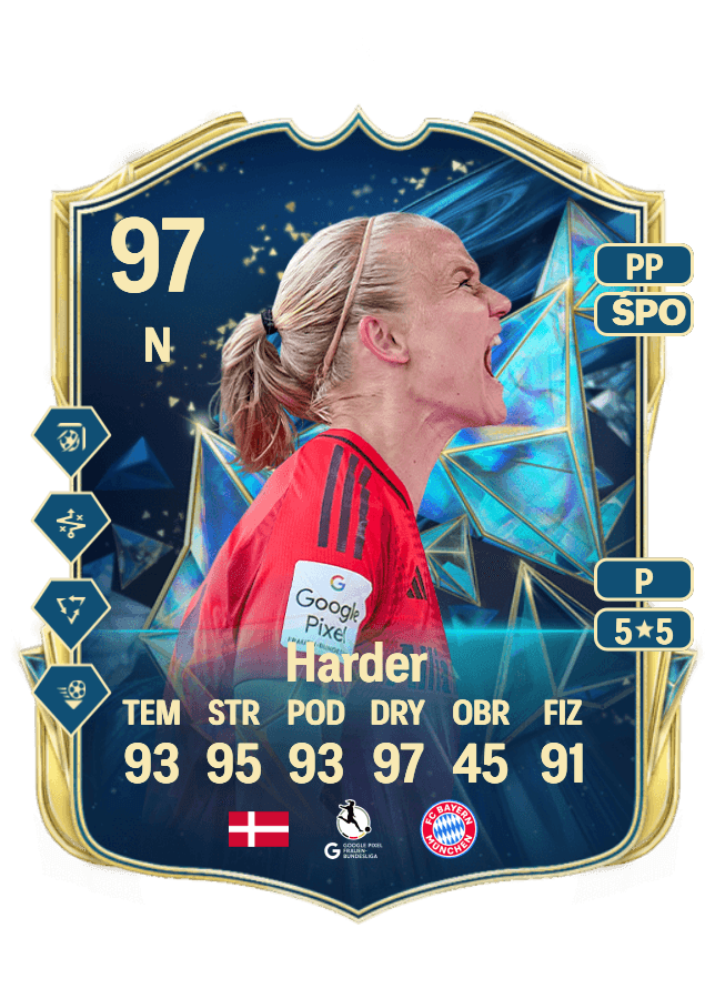 Pernille Harder card