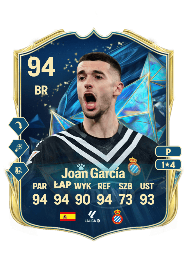Joan García card