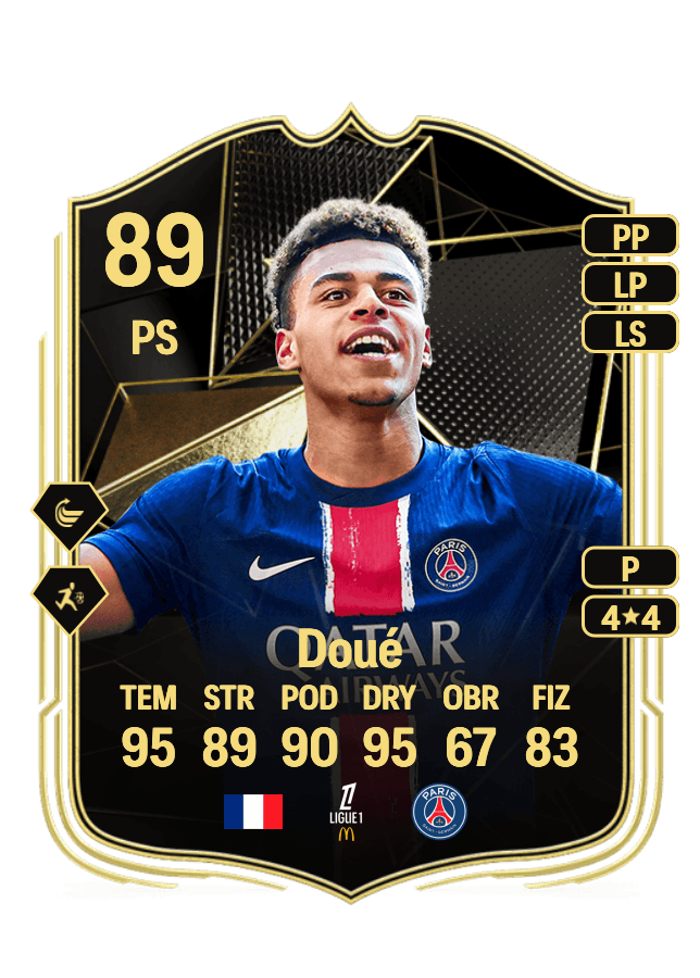 Désiré Doué card