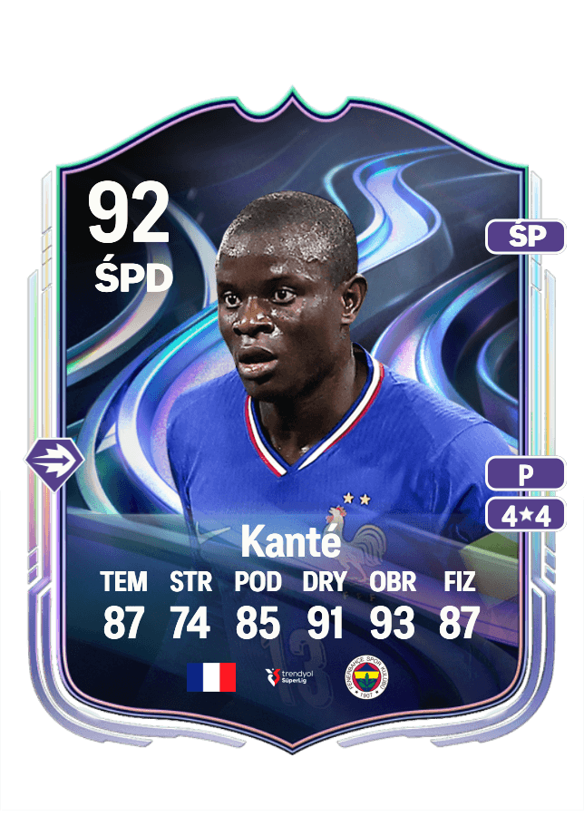 N'Golo Kanté card