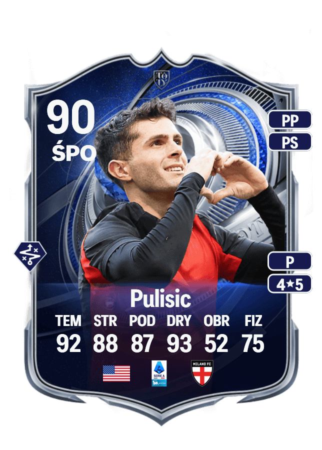 Christian Pulisic card