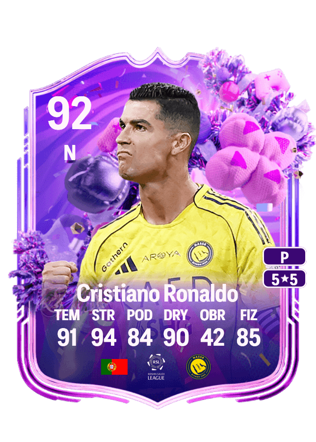 Cristiano Ronaldo card