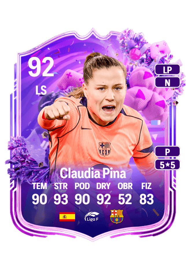 Claudia Pina card