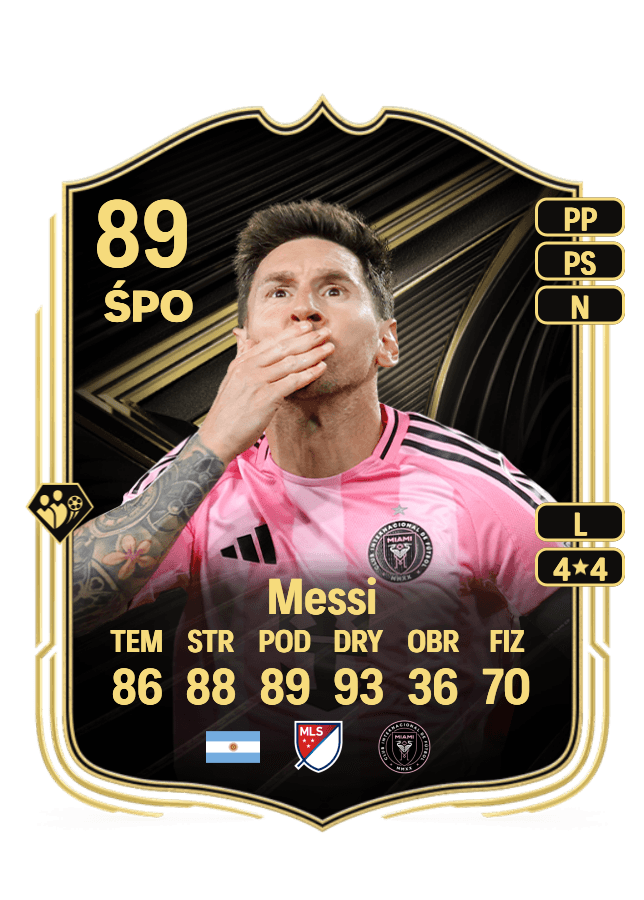 Lionel Messi card