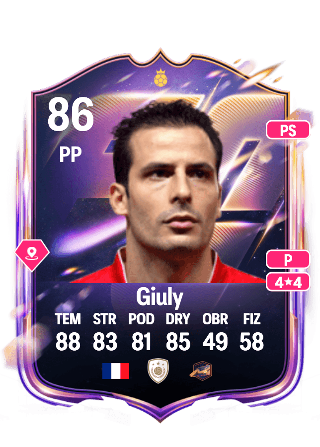 Ludovic Giuly card
