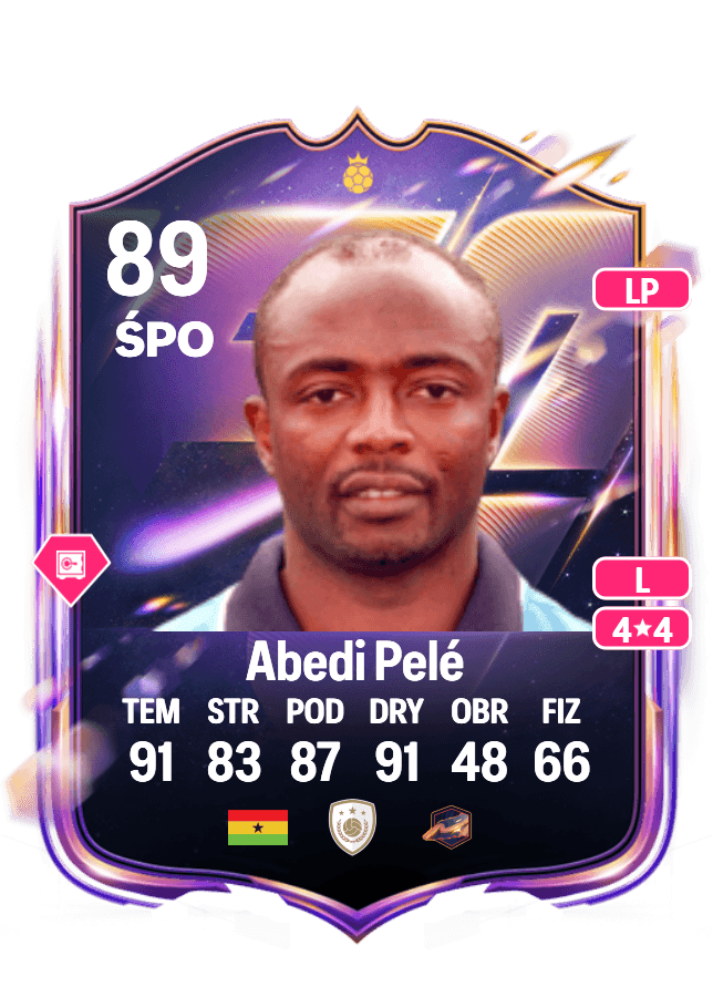 Abedi Pelé card