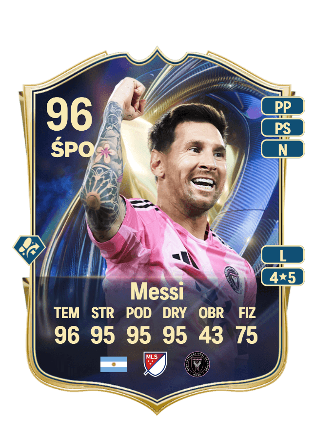 Lionel Messi card