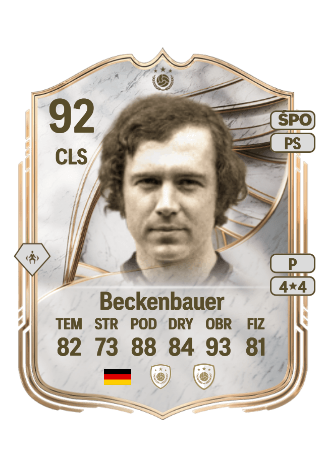 Franz Beckenbauer card